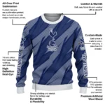 Personalized Tottenham Hotspur Stripe Motion Navy Sweater Best Selling