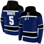 Personalized Tottenham Hotspur Striped Pattern Navy Hoodie Best Selling