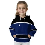 Personalized Tottenham Hotspur Striped Pattern Navy Hoodie Best Selling