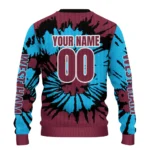 Personalized West Ham United Burst Swirl Claret Sweater Best Selling