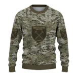 Personalized West Ham United Camouflage Blend Sweater Best Selling