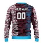 Personalized West Ham United Camouflage Stripe Claret White Sweater Best Selling