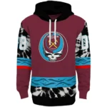 Personalized West Ham United Grateful Vibes Claret Hoodie Best Selling