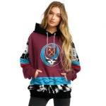 Personalized West Ham United Grateful Vibes Claret Hoodie Best Selling