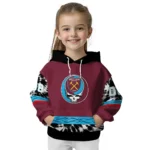 Personalized West Ham United Grateful Vibes Claret Hoodie Best Selling