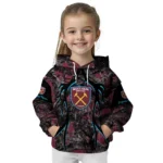 Personalized West Ham United Hunting Theme Claret Black Hoodie Best Selling