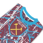 Personalized West Ham United Streak Overlay Claret Sweater Best Selling