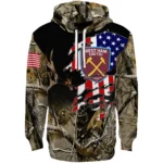 Personalized West Ham United Tree Camo Hoodie Best Selling