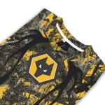 Personalized Wolverhampton Wanderers Antlers Pattern Old Gold Black Sweater Best Selling