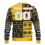 Personalized Wolverhampton Wanderers Christmastree Bands White Sweater Best Selling
