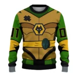 Personalized Wolverhampton Wanderers Ninja Turtle Sweater Best Selling