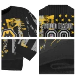 Personalized Wolverhampton Wanderers Vintage Usa Flag Black Sweater Best Selling