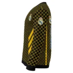 Real Madrid Circles Mesh Yellow Black Sweater Best Selling