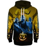 Real Madrid Halloween Vibes Yellow Black Hoodie Best Selling