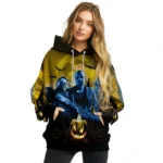 Real Madrid Halloween Vibes Yellow Black Hoodie Best Selling