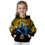 Real Madrid Halloween Vibes Yellow Black Hoodie Best Selling