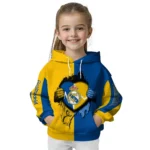Real Madrid Heartbeat Graphic Yellow Hoodie Best Selling