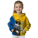 Real Madrid Jack Skellington Yellow Hoodie Best Selling