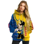 Real Madrid Minnie Mouse Yellow Hoodie Best Selling