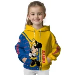 Real Madrid Minnie Mouse Yellow Hoodie Best Selling