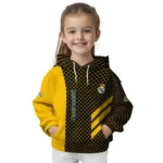 Real Madrid Monogram Pattern Yellow Hoodie Best Selling
