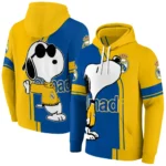 Real Madrid Playful Snoopy Yellow Hoodie Best Selling