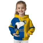 Real Madrid Playful Snoopy Yellow Hoodie Best Selling