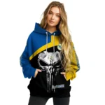 Real Madrid Skull Punisher Black Hoodie Best Selling