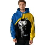 Real Madrid Skull Punisher Black Hoodie Best Selling