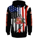 Sunderland American Pride Black Hoodie Best Selling