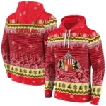 Sunderland Christmas Trees Red Hoodie Best Selling