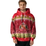 Sunderland Christmas Trees Red Hoodie Best Selling
