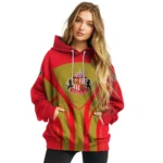 Sunderland Concentric Lines Red Hoodie Best Selling