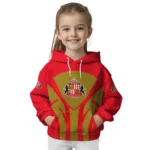 Sunderland Concentric Lines Red Hoodie Best Selling