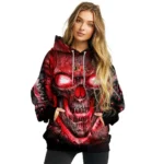 Sunderland Demonic Skull Red Black Hoodie Best Selling