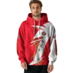 Sunderland Dynamic Slash Red White Hoodie Best Selling