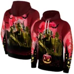Sunderland Halloween Vibes Red Black Hoodie Best Selling