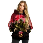 Sunderland Halloween Vibes Red Black Hoodie Best Selling