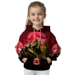 Sunderland Halloween Vibes Red Black Hoodie Best Selling