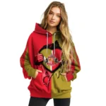 Sunderland Heartbeat Graphic Red Hoodie Best Selling