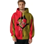 Sunderland Heartbeat Graphic Red Hoodie Best Selling