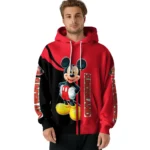 Sunderland Mickey Mouse Red Black Hoodie Best Selling