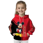 Sunderland Mickey Mouse Red Black Hoodie Best Selling