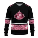 Sunderland Pink Ribbon Black Pink Sweater Best Selling