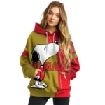 Sunderland Playful Snoopy Red Hoodie Best Selling