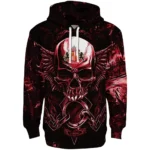 Sunderland Skull Artwork Red Black Hoodie Best Selling