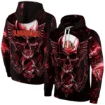 Sunderland Skull Artwork Red Black Hoodie Best Selling