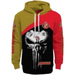 Sunderland Skull Punisher Black Hoodie Best Selling