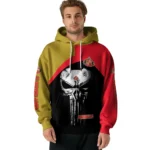 Sunderland Skull Punisher Black Hoodie Best Selling