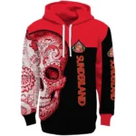 Sunderland Sugar Skull Red Black Hoodie Best Selling